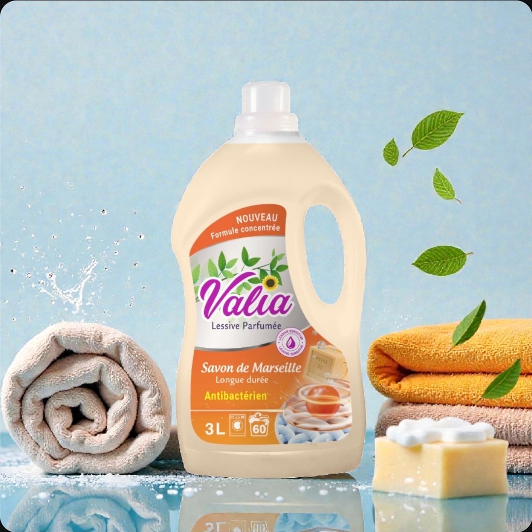 Valia Lessive Parfumée - Savon de Marseille